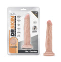 Blush Novelties Dr. Carter - 7 Inch Platinum Cured Purio Silicone Dildo - Soft Realistic 1.5 Poseable Shaft - Ultrasilk Smooth -