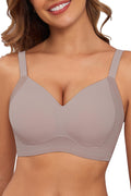 As Fairy Push Up Bras for Women Wireless Comfort Everyday Bralettes Full Coverage Bra with Support Regular and Plus Size Light C