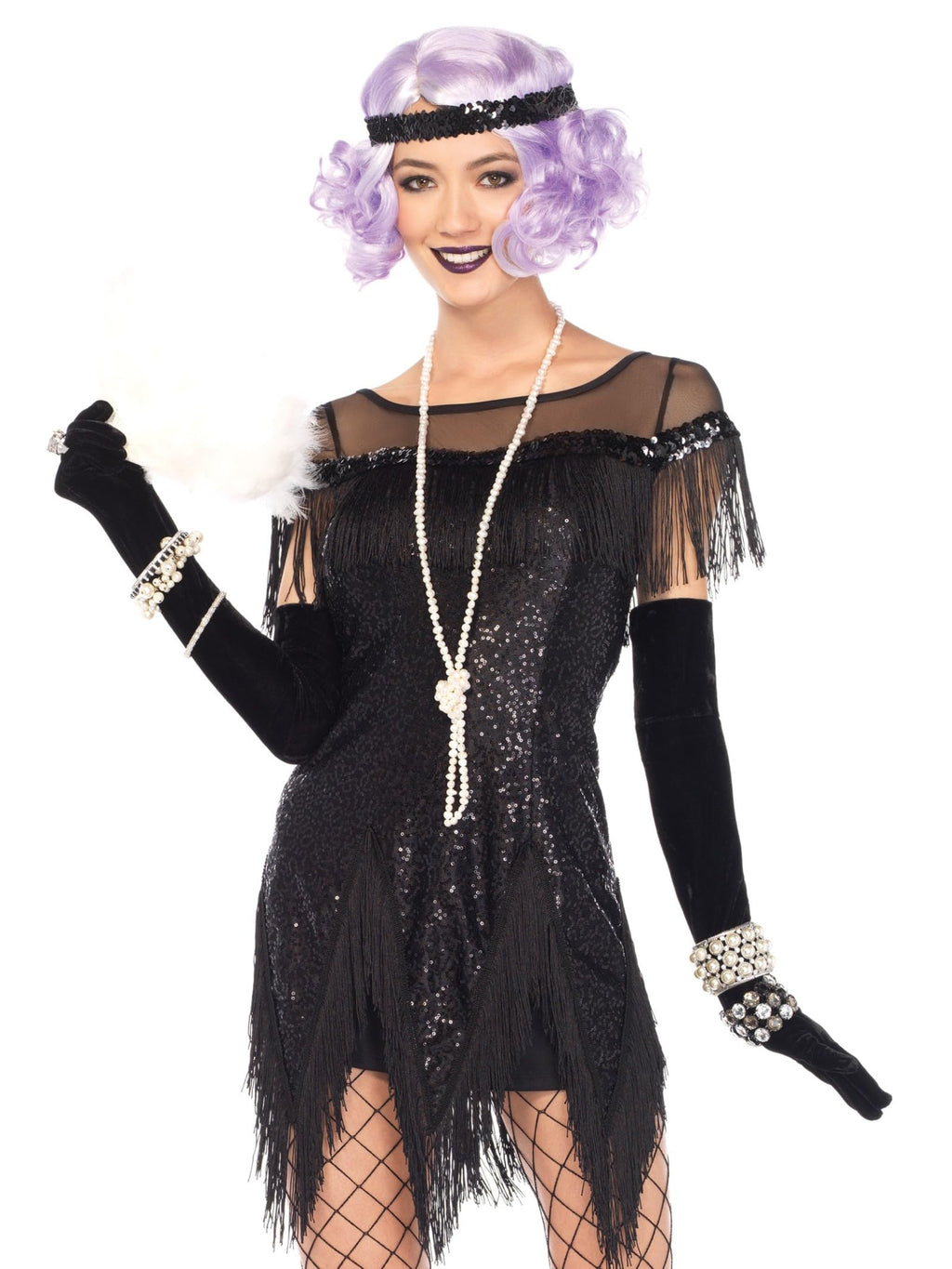 2PC.Roaring 20s Trixie,sequin
