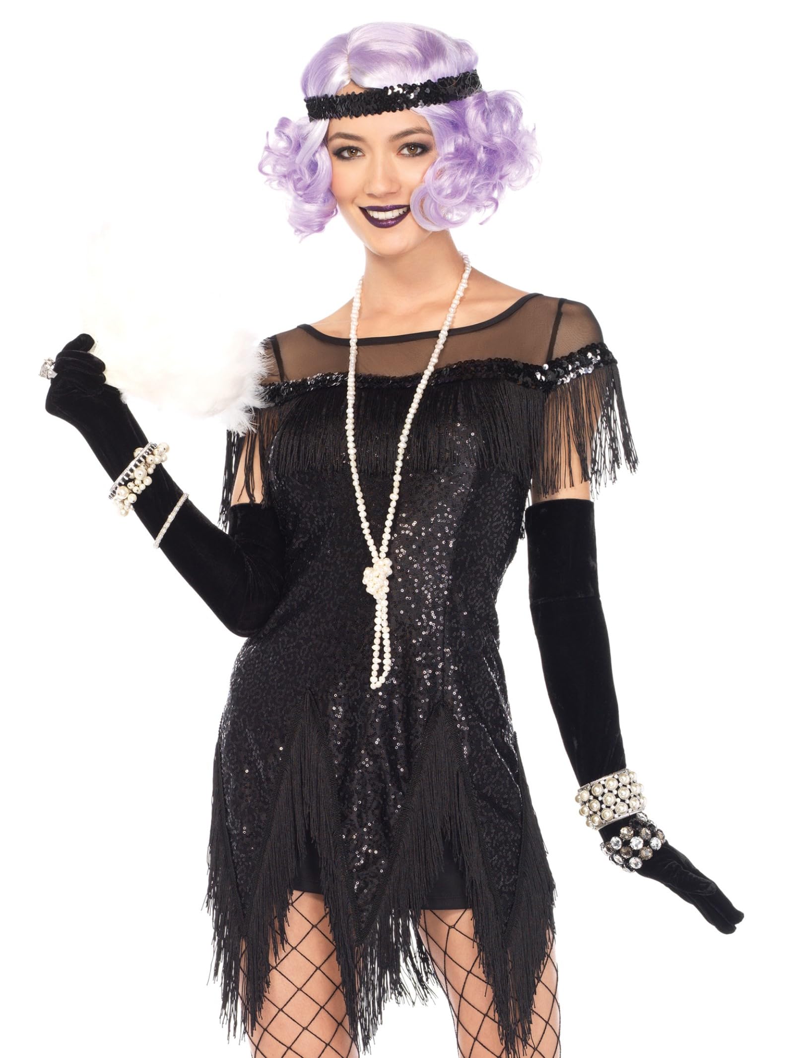 2PC.Roaring 20s Trixie,sequin
