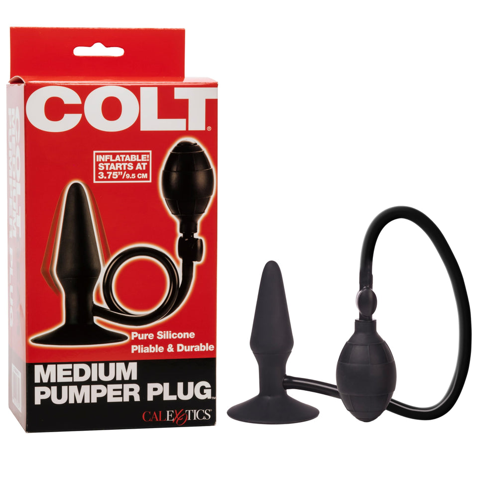CalExotics Novelties Colt Medium Pumper Plug, Black
