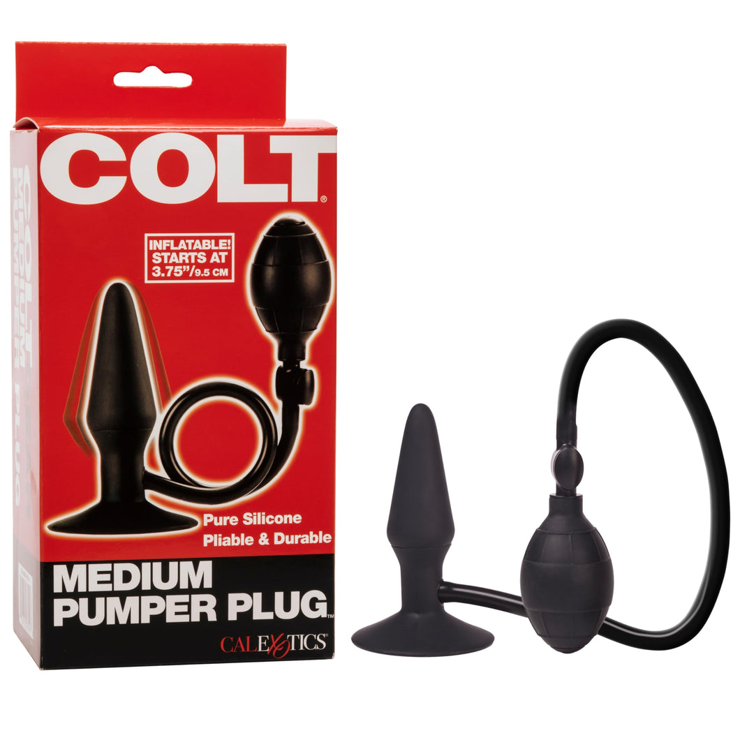 CalExotics Novelties Colt Medium Pumper Plug, Black