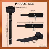 BDSM Adult Toys Bondage Kit - UTIMI Neck to Wrist Behind Back Collar Restraints with Handcuffs Ankle Cuffs Blindfold Restraint B