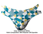 Cut It Out! Cutout Thong Blue L/Xl