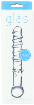 Gls Callisto Clear Glass Dildo
