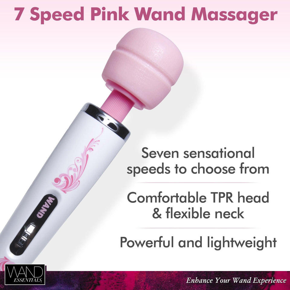 Wand Essentials 7 Speed Wand Pink
