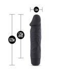 Silicone Willys- Head 6.25 Dildo Black
