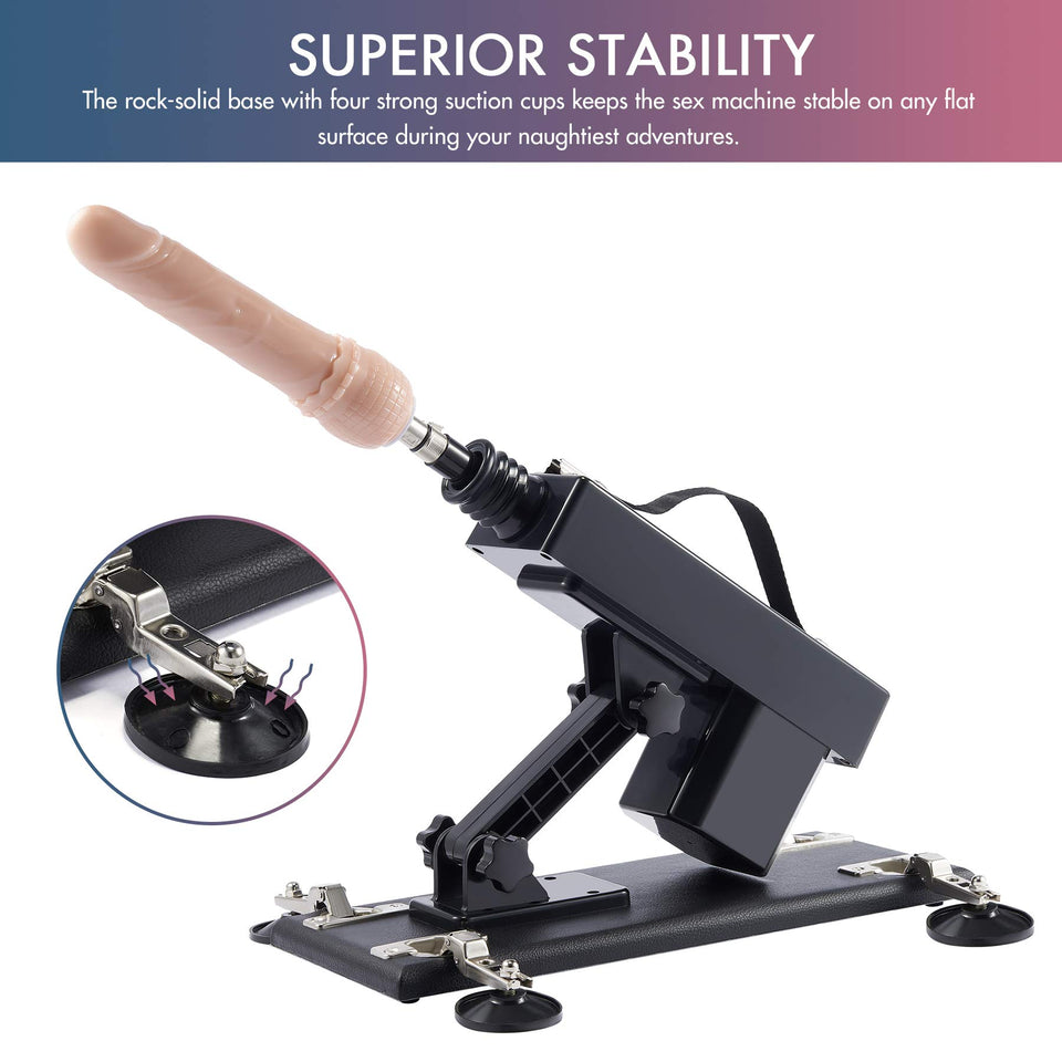 SENSUA Sex Love Machine Adult Toy, Thrusting Fucking Device for Men and Women Masturbation, Automatic and Adjustable Vaginal Ana