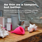 Intimina Lily Cup - Ultra-Soft Menstrual Cup, Reusable Period Protection, Thin Menstrual Cup For Up To 8 Hours, Medical-Grade Si