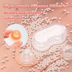 Nipple Suckers for Pressure,Soft Silicone Women Sex Toys for Intense Pressure, Correction, and Stimulation(2 Pairs)
