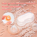 Nipple Suckers for Pressure,Soft Silicone Women Sex Toys for Intense Pressure, Correction, and Stimulation(2 Pairs)