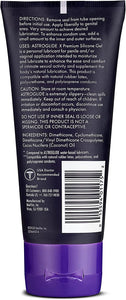 Astroglide X Silicone Based Sex Lube Gel (3 oz.) | Waterproof & Long-Lasting Personal Lubricant Gel | Condom Safe | Not Made wit