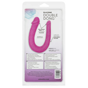 Silicone Double Dong Ac/Dc Dong - Pink