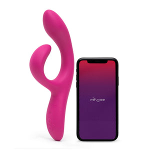 We-Vibe Nova 2 Dual Rabbit Vibrator for Women | Dildo Vibrator Adult Sex Toy | Female Clitoral Stimulator | G Spot Massager with