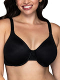 Vanity Fair womens Beauty Back Smoothing (36c - 42h) Minimizer Bra, Midnight Black, 36D US