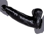 2.83 ' ' Diameter Huge Thick Dildo for G-spot Stimulation Orgasm, 13 inch Big Black Dildo with Strong Suction Cup, Realistic Gia