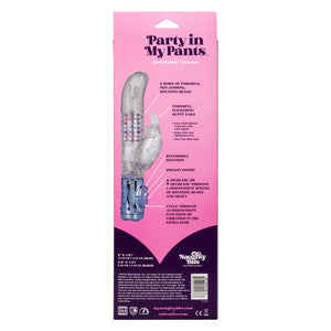 California Exotics Novelties Naughty Bits Party in My Pants Jack Rabbit Vibrator
