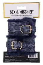 Ss S&M Cougar Fur Handcuffs