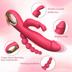 Thrusting Dildo Vibrator Sex Toy for Women, Anal G Spot Vibrators Adult Sex Toys with 10 Powerful Thrusting & Vibration Modes Up
