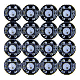 Alitove 100Pcs Ws2812B Addressable 5050 Smart Rgb Led Pixel Light On Black Heat Sink Pcb Board 5V Dc Compatible With Raspberry P