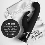Fifty Shades Of Grey Greedy Girl G-Spot Rabbit Vibrator - Rechargeable & Waterproof