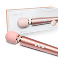 Le Wand - Petite Personal Massager for Women and Men - Vibrating Wand Massager with 10 Rumbly Speeds and 6 Vibration Patterns (R