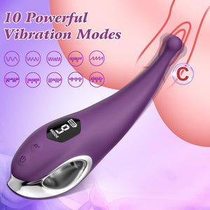 Adult Sex Toys for Women, High Frequency Clitoral G Spot Vibrator with 10 Powerful Vibrating Modes, Precision Targeted Clit Nipp