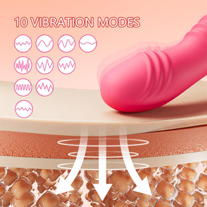 XYVYNZ Inflatable Butt Plug Anal Vibrator Dildo Prostate Massager Sex Toy for Men and Women with 10 Vibrating Butt Plug Anal Plu