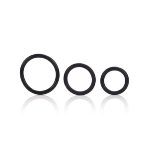 Rubber Ring Black 3Pc Set