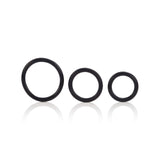 Rubber Ring Black 3Pc Set