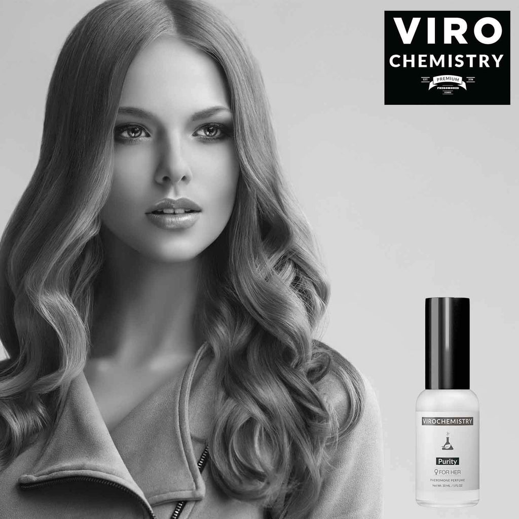 Pheromones For Women (Purity) - Elegant, Ultra Strength Organic Fragrance Body Perfume Spray (1 Fl. Oz Spray) (Human Grade Phero