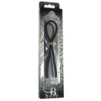 Bolo C-Ring Lasso Bead Silicone, Gold Crown, Black, 1.3 Ounce