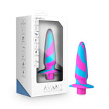 Blush Avant Vibrotize Anal Plug  Rumble Tech Deep Powerful Vibrations 5 Speeds 5 Patterns  Magnetic USB Rechargeable  Flat Ba