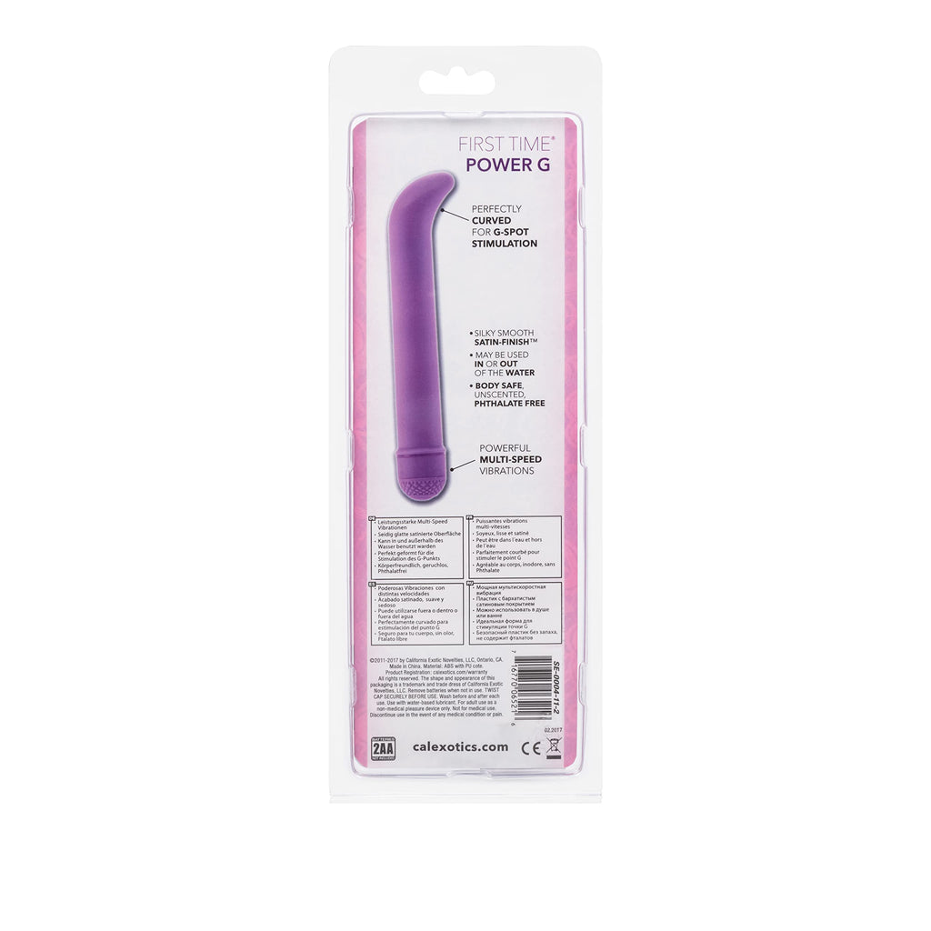 Calexotics Novelties First Time Power G, Purple