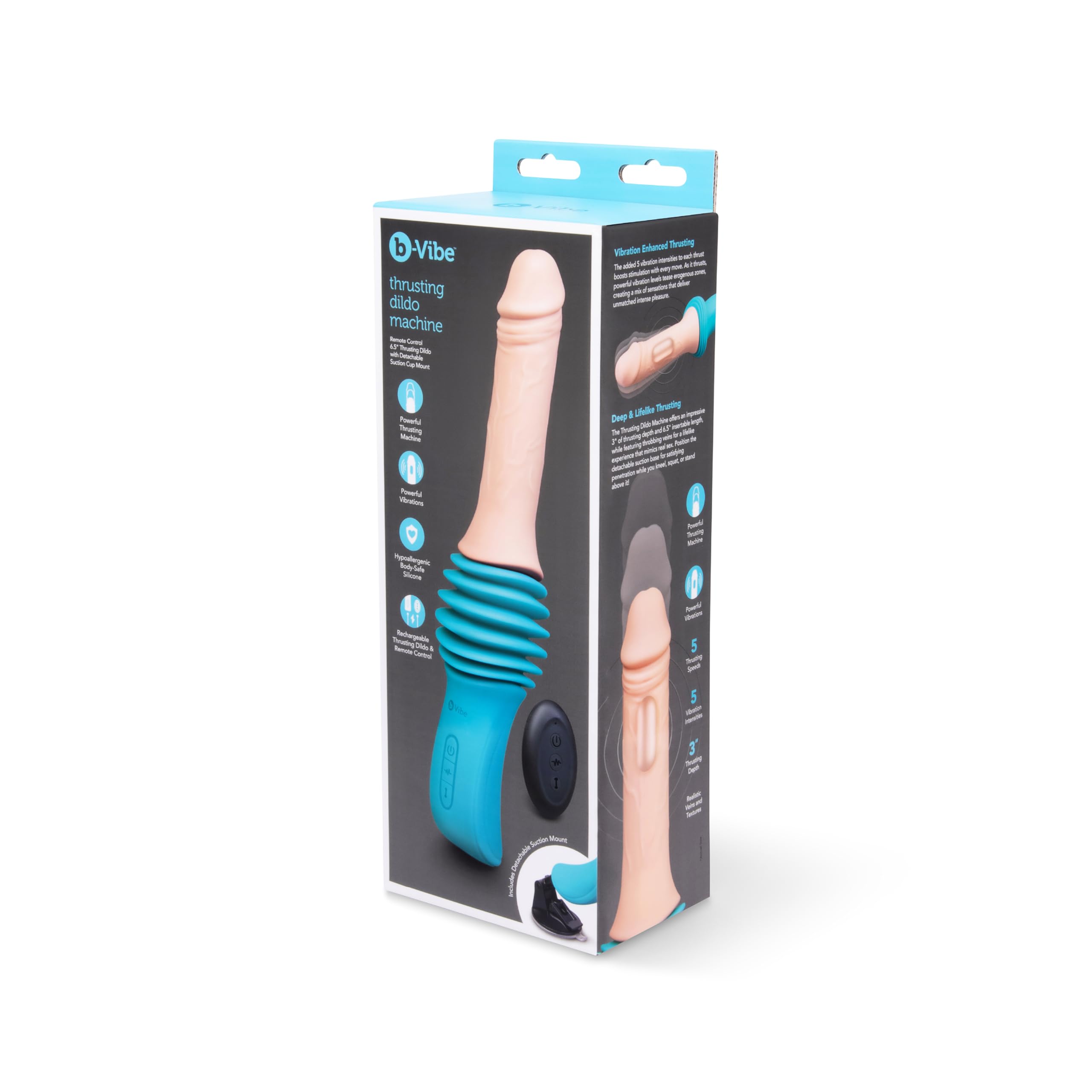 b-Vibe Thrusting Dildo Machine