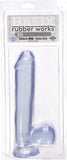 Basix 10In. Dong W/Suction Cup Clear