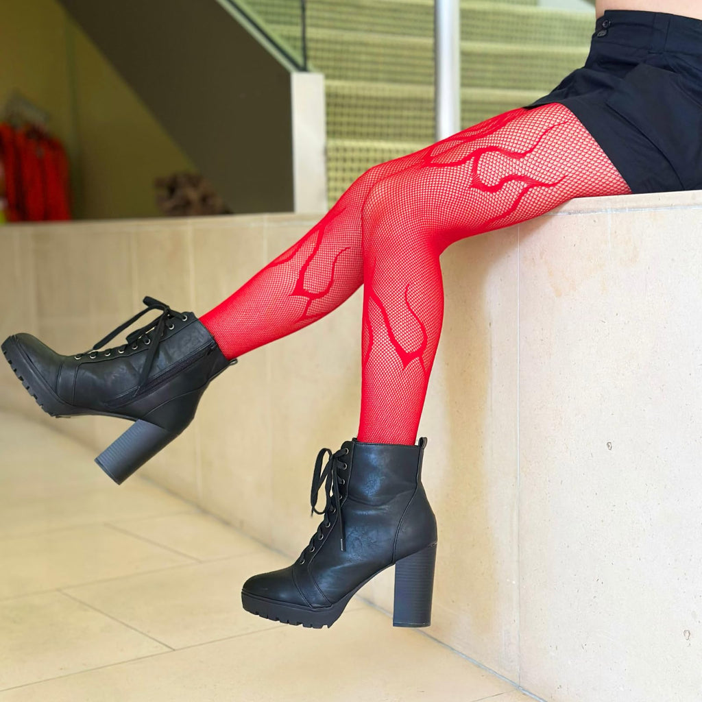 Flame Net Tights.