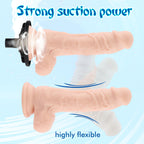 Auxfun Sex Thrusting Machine Automatic Love Machine with Masturbator, Adult Toy for Men and Couples with 3.5 Inch Suction Cup &H