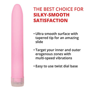 Adam And Eve Velvet Kiss Vibrator - Pink
