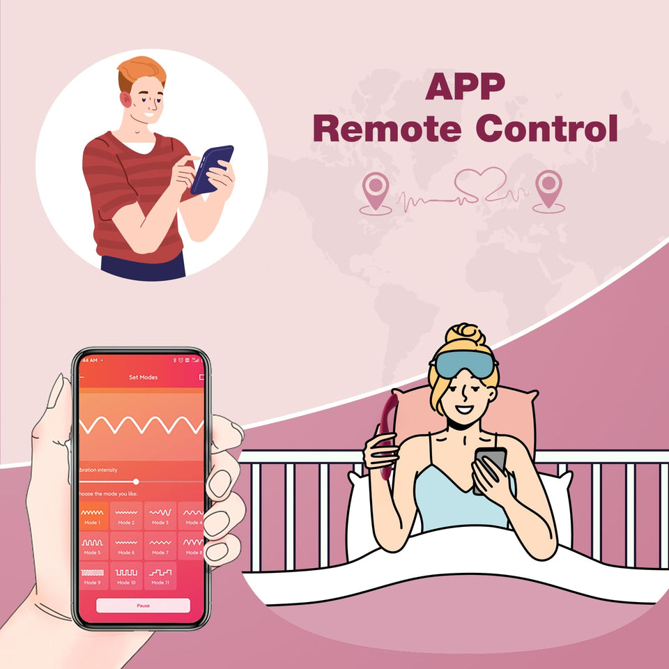 Heated G-Spot Vibrator Sex Toy - SVAKOM 2024 Updated APP Remote Control Heating Finger Vibrators with 5 * 5 Vibrations - Clitora