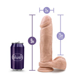Au Natural - 9.5In Dildo W/Suc Cup Van