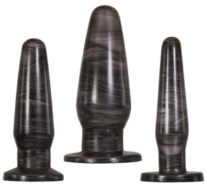 Adam & Eve Anal Rockets Trainer Set - grey