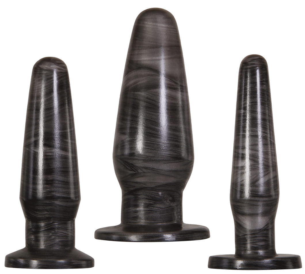 Adam & Eve Anal Rockets Trainer Set - grey