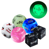 Prosixtoy 6 Sex Dice Game with Sex Positions - Sex Game Adult Toys Sex Party Dices-Glow in The Dark Bedroom Game, Naughty Sex Di