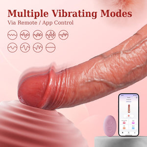 Penis Sleeve Cock Sleeve Vibrator - FYSHAVO 4IN1 Realistic Adult Male Sex Toys for Men Penis Extender Vibrating Cock Ring 9 Mode