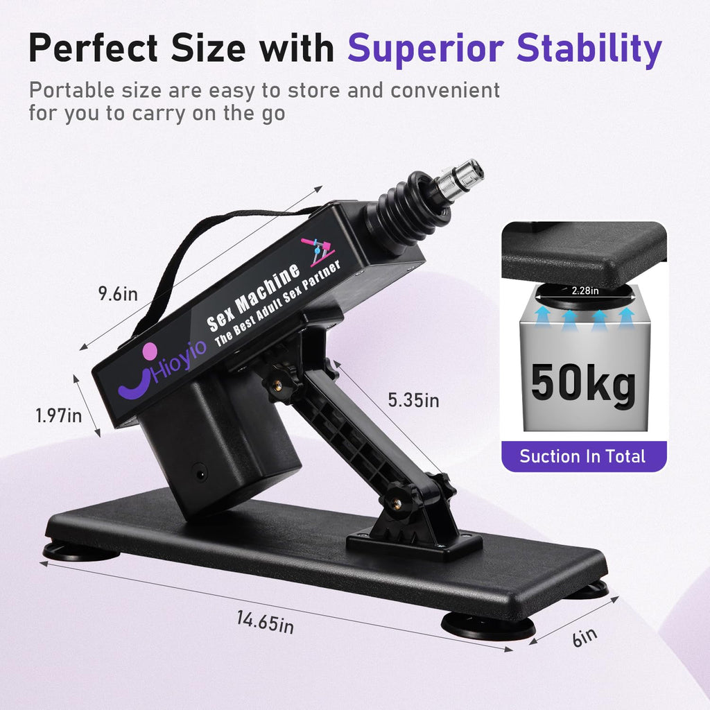 Sex Macine Automatic Thrusting Dildo Machine for Men with 7 Adult Realistic Dildo Attachments for Women Fucking Sex Toys for Cou