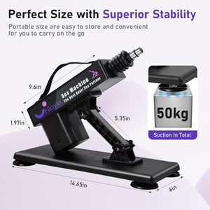 Sex Macine Automatic Thrusting Dildo Machine for Men with 7 Adult Realistic Dildo Attachments for Women Fucking Sex Toys for Cou