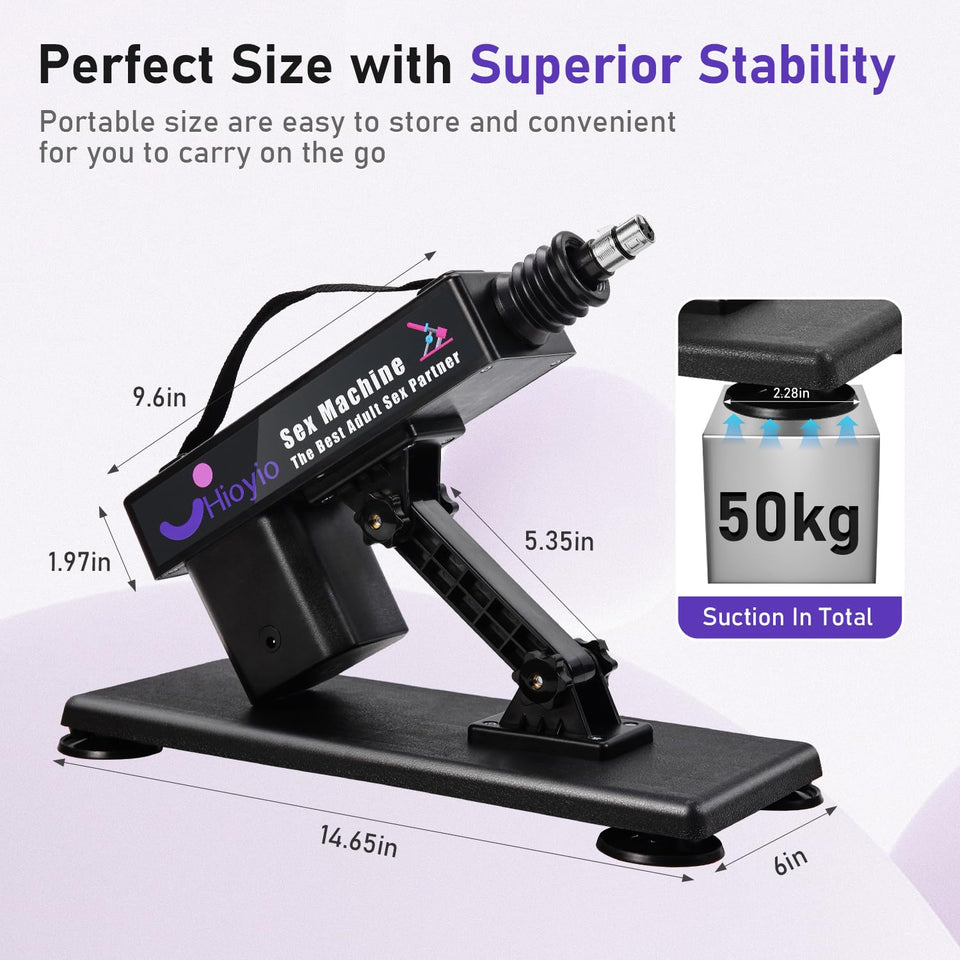 Sex Macine Automatic Thrusting Dildo Machine for Men with 7 Adult Realistic Dildo Attachments for Women Fucking Sex Toys for Cou