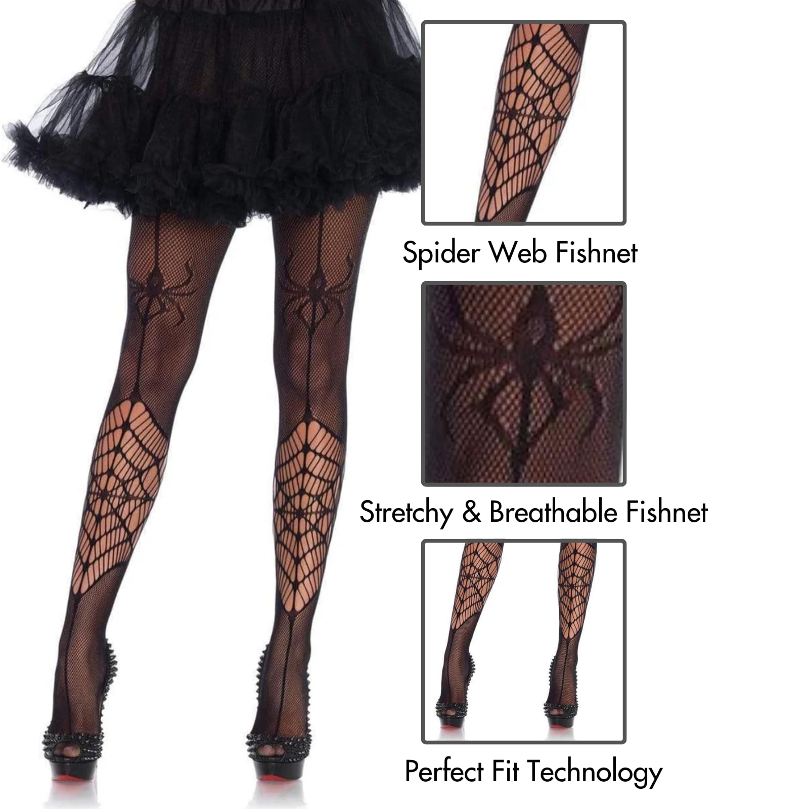 Itsy Bitsy Spider net pantyhos