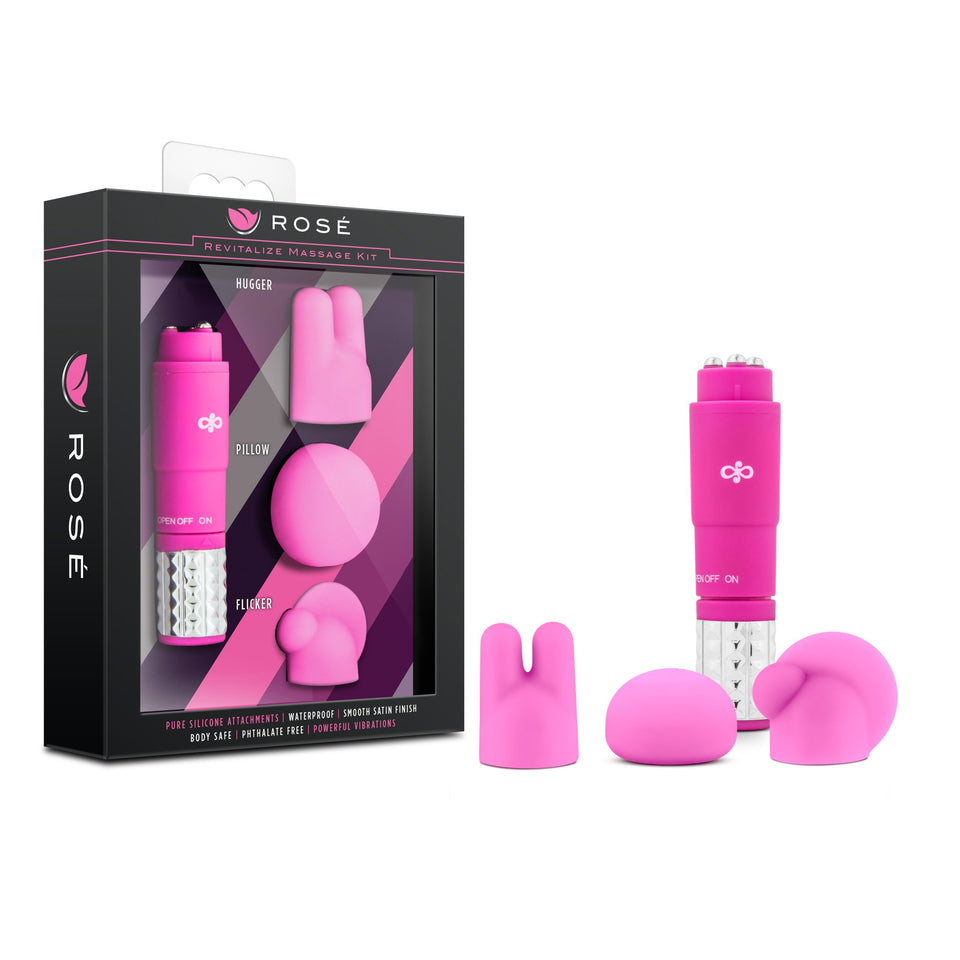 Blush Rose Revitalize Massage Kit Pink